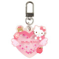 Japan Sanrio Shaka Shaka Keychain - Hello Kitty : Angel Heart - 1