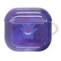 Japan Pokemon AirPods 4 Soft Case - Gengar : Clear Purple - 1