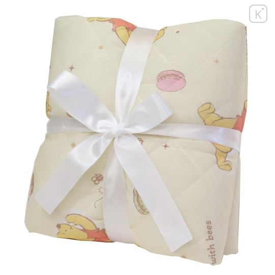 Japan Disney Cooling Mattress Pad - Pooh : Light Yellow - 3