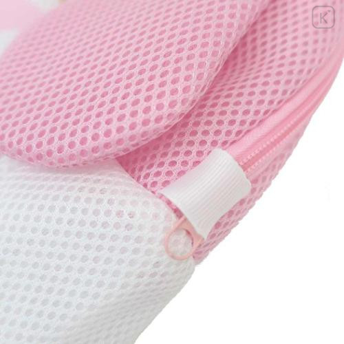 Japan Sanrio Kids Shoulder Crossbody Bag - My Melody : Mesh - 4