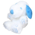 Japan Peanuts Plush Toy (S) - Snoopy : Rainbow Colors Blue - 1