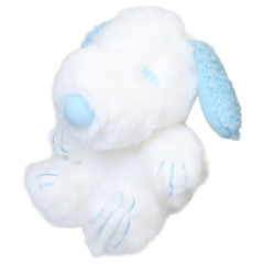 Japan Peanuts Plush Toy (S) - Snoopy : Rainbow Colors Light Blue