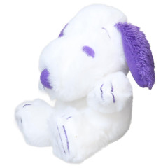 Japan Peanuts Plush Toy (S) - Snoopy : Rainbow Colors Purple