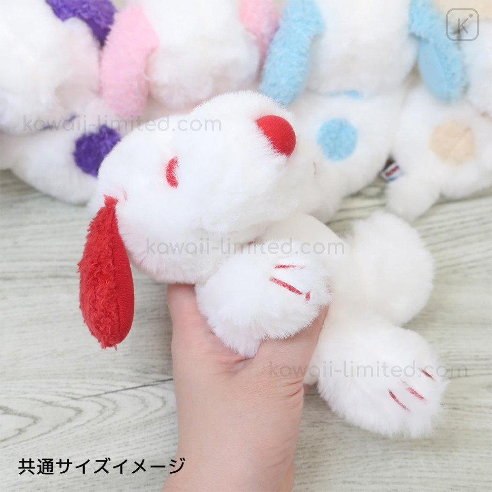 Japan Peanuts Plush Toy (S) - Snoopy : Rainbow Colors Purple