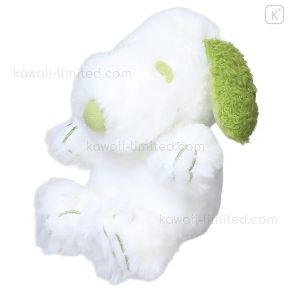Japan Peanuts Plush Toy (S) - Snoopy : Rainbow Colors Green