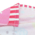 Japan Sanrio Hand Towel - Hello Kitty & Tiny Chum : Candy Pink - 2