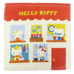 Japan Sanrio Hand Towel - Hello Kitty : Family At Home