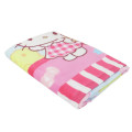 Japan Sanrio Bath Towel - Hello Kitty : Candy Pink - 2