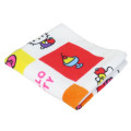 Japan Sanrio Face Towel - Hello Kitty & Hello Mimmy : Fun Grid - 3