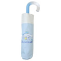 Japan Sanrio Folding Umbrella - Cinnamoroll : Star Crown Wink Blue - 4