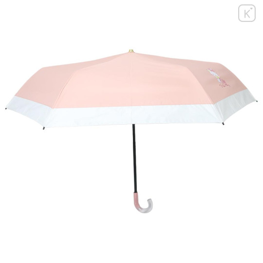 Japan Sanrio Folding Umbrella - Hello Kitty : Wink Pink - 2