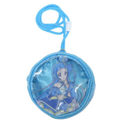 Japan Pretty Cure Kids Pochette Neck Pouch - Idol PreCure : Blue