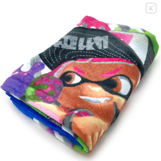 Japan Splatoon Nap Blanket - Blue - 2