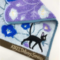 Japan Ghibli Embroidered Mini Towel - Kiki's Delivery Service : Flower Blue - 2
