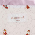 Japan Mofusand Shiny Metallic Tote Bag - Strawberry Cat Nyan Pink - 6