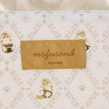 Japan Mofusand Shiny Metallic Tote Bag - Bee Cat Nyan Gold - 6