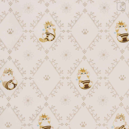 Japan Mofusand Shiny Metallic Tote Bag - Bee Cat Nyan Gold - 7