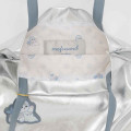 Japan Mofusand Shiny Metallic Tote Bag - Shark Cat Nyan Silver - 8