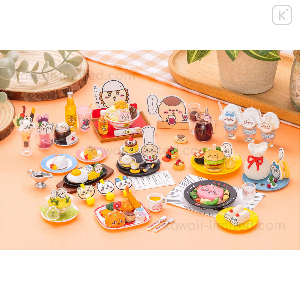 Japan Chiikawa Miniature Figure Full Set Chiikawa Restaurant Kawaii 
