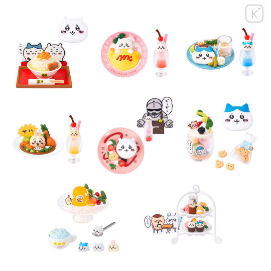 Japan Chiikawa Miniature Figure Full Set - Chiikawa Cafe - 2