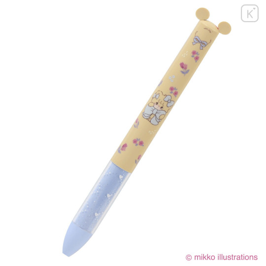 Japan Mikko Illustrations Two Color Mimi Pen - Latte - 2