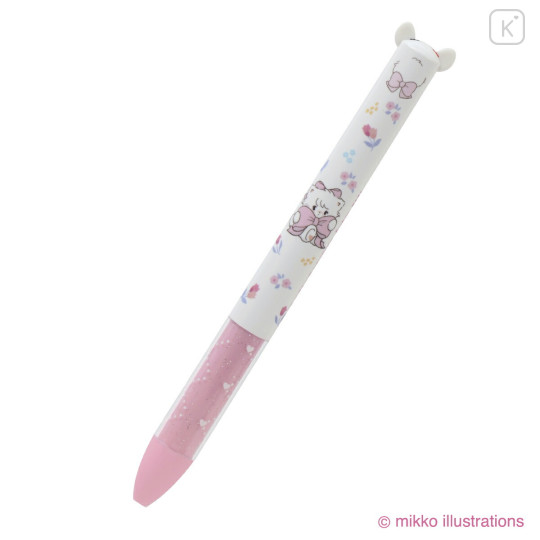 Japan Mikko Illustrations Two Color Mimi Pen - Mousse - 2