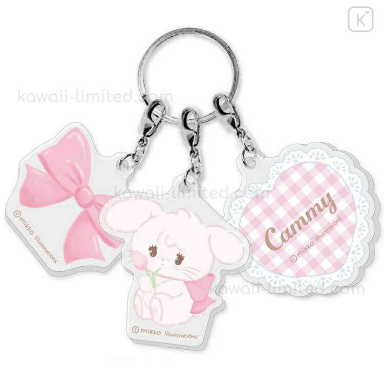 ファッション人気ブランドランキング Mikko Japan Illustrations Cammy - Charm 3 Keychain Acrylic その他