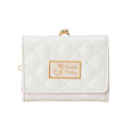 Japan Sanrio Quilted Trifold Wallet - Hello Kitty : White - 1
