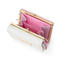 Japan Sanrio Quilted Trifold Wallet - Hello Kitty : White - 3