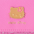 Japan Sanrio Clasp Trifold Wallet - Hello Kitty : Pink - 5