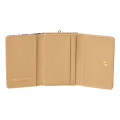 Japan Sanrio Clasp Trifold Wallet - Hello Kitty : Beige - 2