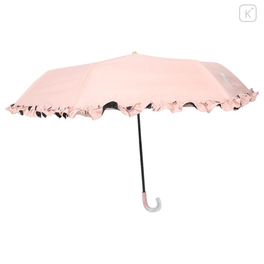 Japan Sanrio Folding Umbrella - Hello Kitty : Wink Pink Frill - 2