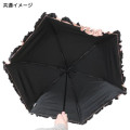 Japan Sanrio Folding Umbrella - Hello Kitty : Wink Pink Frill - 5