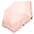 Japan Sanrio Folding Umbrella - Hello Kitty : Wink Pink Frill - 6