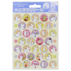 Japan Moomin Reward Sticker Set - Little My & Moomintroll & Snufkin