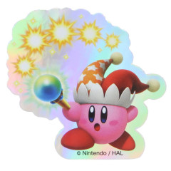 Japan Kirby Vinyl Hologram Sticker - Kirby : Beam