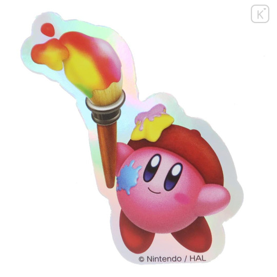 Japan Kirby Vinyl Hologram Sticker - Kirby : Artist - 1