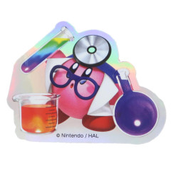 Japan Kirby Vinyl Hologram Sticker - Kirby : Doctor