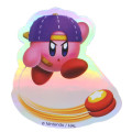 Japan Kirby Vinyl Hologram Sticker - Kirby : Yoyo - 1