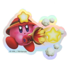 Japan Kirby Vinyl Hologram Sticker - Kirby : Ranger