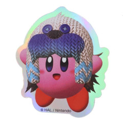 Japan Kirby Vinyl Hologram Sticker - Kirby : Frost Ice