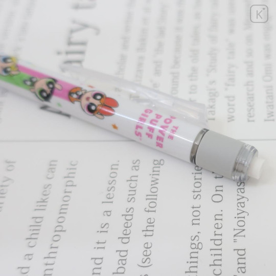 Japan The Powerpuff Girls Mono Graph Shaker Mechanical Pencil - White - 2