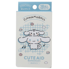 Japan Sanrio Boxed Adhesive Bandage - Cinnamoroll : Milk