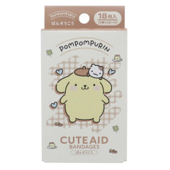 Japan Sanrio Boxed Adhesive Bandage - Pompompurin : Muffin