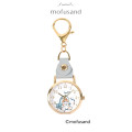 Japan Mofusand Keychain Watch - Shark Cat Nyan Same - 1