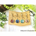 Japan Moomin Keychain Watch - Snufkin : Orange - 3