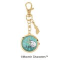 Japan Moomin Keychain Watch - Moomintroll : Turquoise - 1