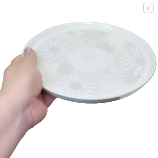 Japan Miffy Porcelain Plate - Miffy : 70th Anniversary White Flower - 2