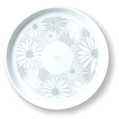 Japan Miffy Porcelain Small Plate - Miffy : 70th Anniversary White Flower
