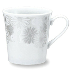 Japan Miffy Porcelain Mug - Miffy : 70th Anniversary White Flower